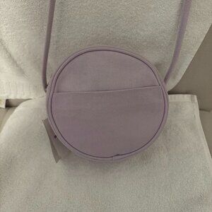 BAGGU  Canvas Circle Crossbody Bag
